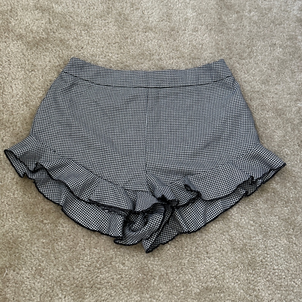 Gingham shorts